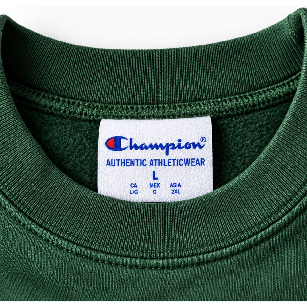 Champion Wright State WSU Raiders Crewneck Sweatshirt Green Men’s L College - Picture 3 of 5
